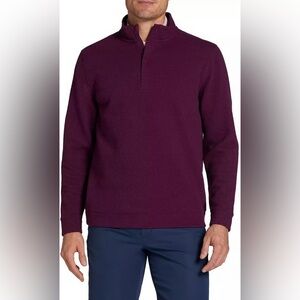 NWT Walter Hagen Men's Clubhouse Midweight 1/4 Zip Golf Pullover